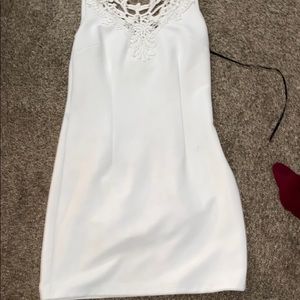 White Homecoming dress